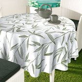Nappe Bonita 160cm ronde - Vert feuille - 13X / 02