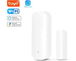 DrPhone Sense2 - Wifi Deursensor / Raamsensor - Beveiliging met Notificaties - Magnetische Sensor - Google Home / Amazon Alexa - Tuya/Smartlife App