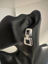 Boucles d'oreilles carrées à double chaîne | Fête des mères | Cadeau d'anniversaire| Présent| Saint-Valentin| Présent | bijoux | fête des pères | des boucles d'oreilles | des boucles d'oreilles