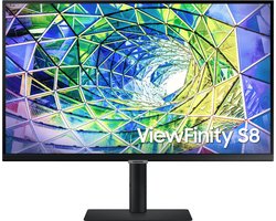 Samsung ViewFinity LS27A800UNPXEN - 4K - IPS paneel - USB-C - 90w - 60 Hz - in hoogte verstelbaar - 27 inch