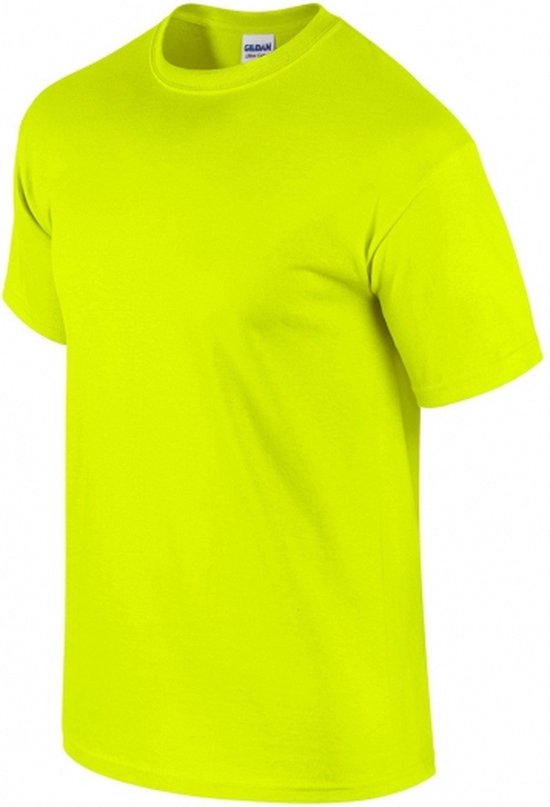 Neon T-shirt geel