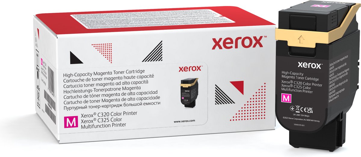 Xerox C320/C325 hoge capaciteit tonercassette, magenta (5.500 pagina's)