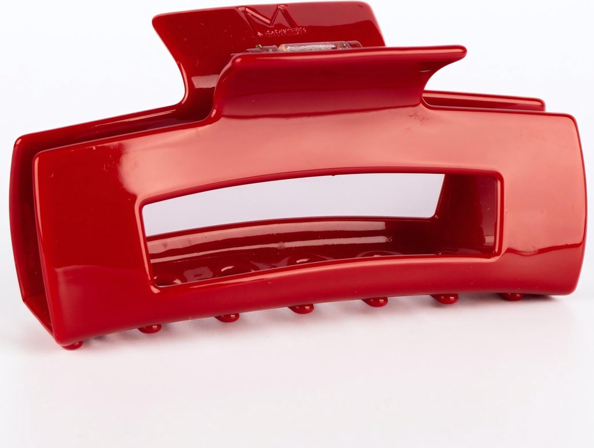 MOONIE'S Madison haarklem in Dangerous Red Rood 10.5 cm Haarklemmen Haaraccessoires Acetaat