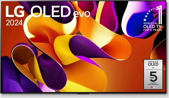 LG G4 OLED55G45L - 55 inch - 4K MLA OLED - 2024