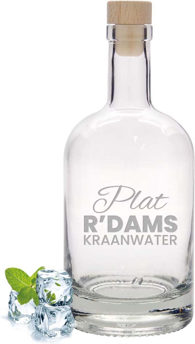 iTRE - Waterkaraf 'PLAT R'DAMS' - 50cl