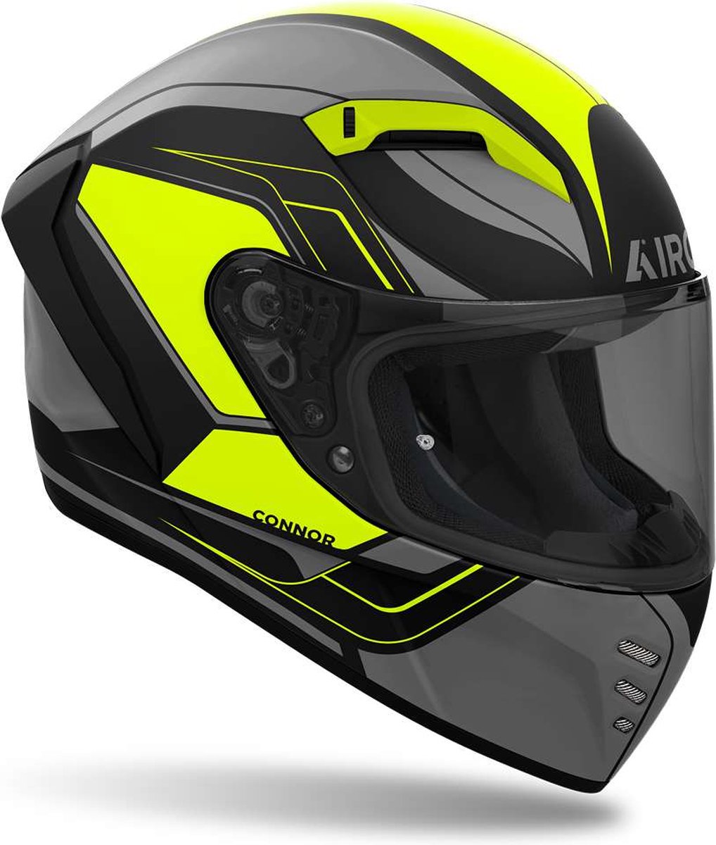 Airoh Connor Dunk Yellow Matt M - Maat M - Helm