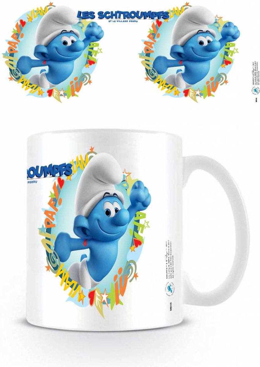 LES SCHTROUMPFS ET LE VILLAGE PERDUE - Mug - Schtroumpf Costaud