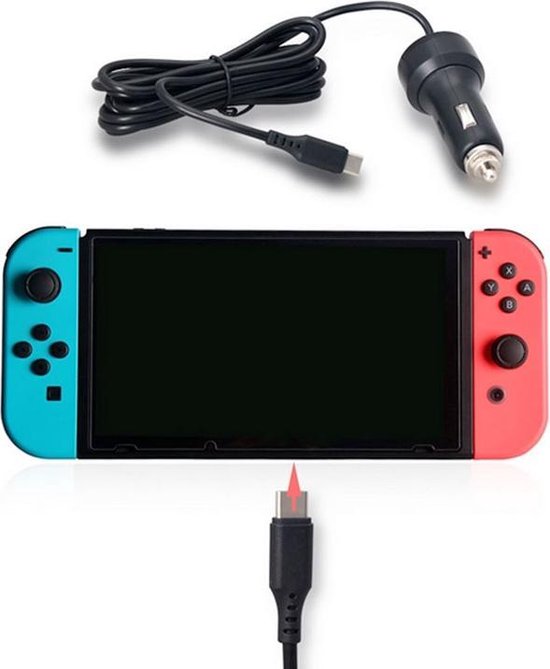Chargeur allume cigare usb-c pour console Nintendo Switch