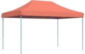 vidaXL - Partytent - inklapbaar - pop-up - 440x292x315 - cm - terracotta