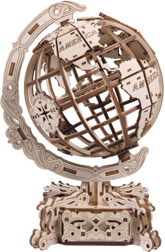 WOODEN.CITY World Globe Puzzle 3D 321 pièce(s) Sphérique