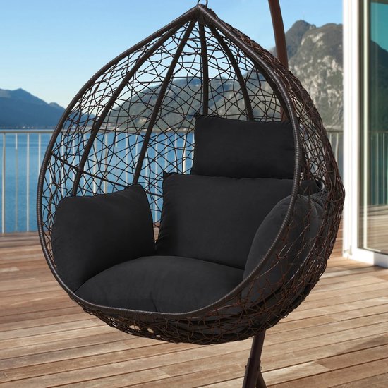 Grijze hangstoelen kopen? ✔️ Vergelijk & bespaar