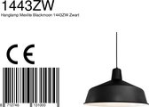 Hanglamp Mexlite Blackmoon - Zwart