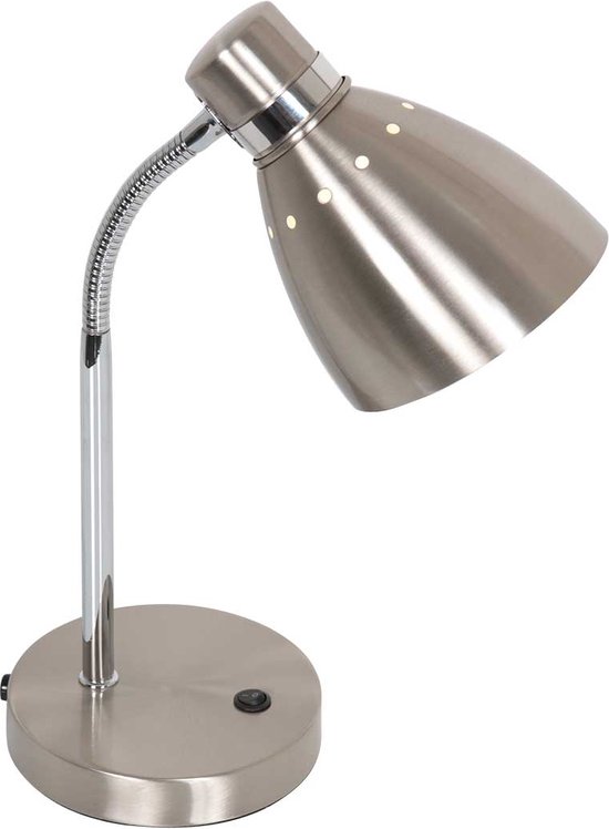 Steinhauer tafellamp Spring - staal - - 3391ST