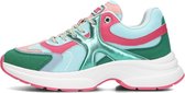 Mexx Loyce Lage sneakers - Leren Sneaker - Dames - Groen - Maat 39