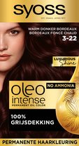 Bol.com SYOSS Oleo Intense 3-22 Warm Donker Bordeaux - 1 stuk aanbieding