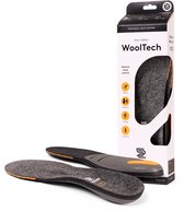 52Bones WoolTech Mid Arch - inlegzolen medium voetboog - skiën, wandelen en outdoor activiteiten - warm wol - maat 47/48