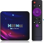 H96 MAX Mediaspeler - Mediaspelers Voor Tv - Mediaplayers - Mediaplayer - Smart TV BOX - Android 11 - 2GB RAM - Rockchip 3318 - 4K Media Player
