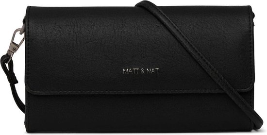 Matt & Nat - Drew Med Vegan Crossbody Bag Arbor Black