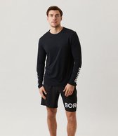 Björn Borg - Tee - T-Shirt Long sleeve - Top - Heren - Maat M - Zwart