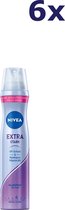 6x Nivea Haarspray 250ml Extra sterk