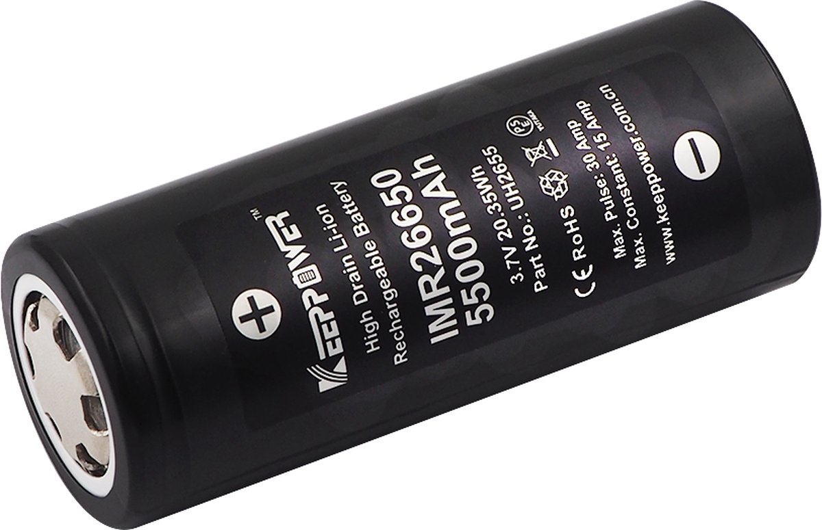 Keeppower IMR26650 5500mAh - 15A