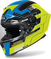 Airoh GP550 S Challenge Blue Yellow Mat S - Maat S - Helm