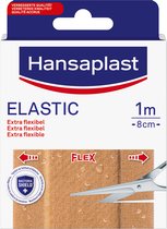 Hansaplast Elastic Pleisters - 1m x 8cm