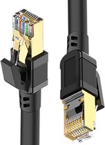 DrPhone CAT8 Patch Kabel - Ethernetkabel - 40Gbps 2000Mhz - High Speed Rj45 Internet Netwerkkabel – Zwart – 25M