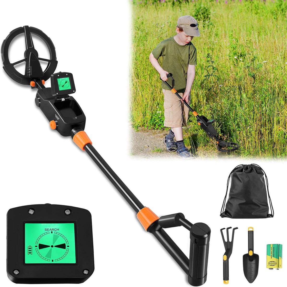 Lexium Metaaldetector voor kinderen - Metaaldetector - Pinpointer - Metaaldetector kinderen - Metaaldetector kind