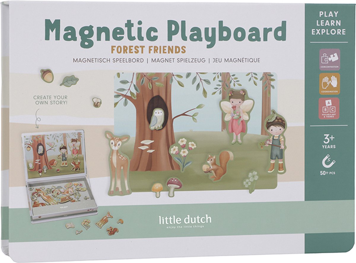 Magnetisch Speelbord Forest Friends