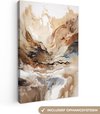 Beige, Abstracte verf