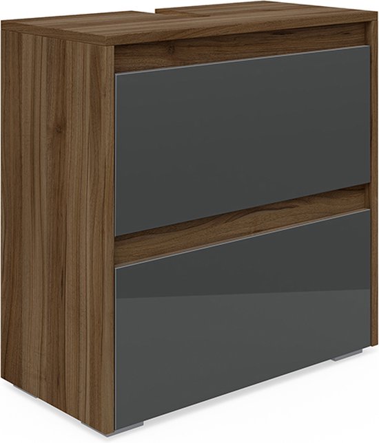 Keukenblok R-Line Kasjmier 240 cm , WB Antraciet Vicco | Kasjmier