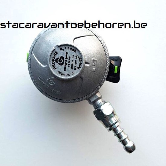 Gok GASDRUKREGELAAR recht 1,5KG/H 30 MBAR/ | Dekker Watersport