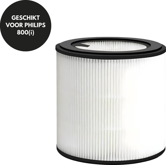 Filtre HEPA JustValue adapté aux purificateurs d'air Philips séries 800 et 800i - Remplace les modèles FY0194 FY0293 AC0819, AC0820