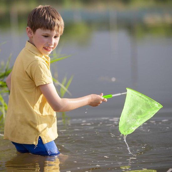 Telescopisch schepnet voor kinderen - Uittrekbaar vlindernet voor het