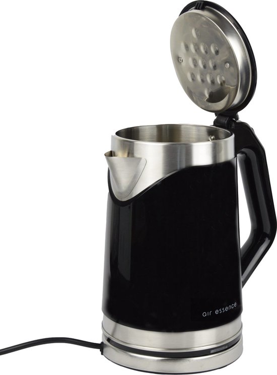 Bouilloire électrique Air Essence AromaTi Black 1500W 2L - Noir Art Déco