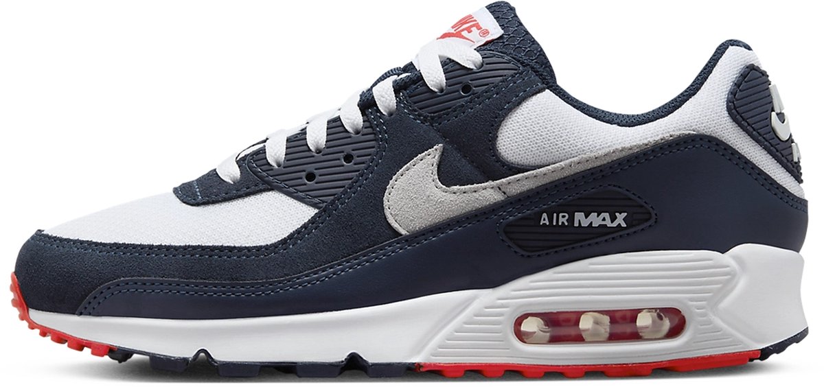 Nike Air Max 90 ‘ Crimson’ Sneakers Unisex Blauw