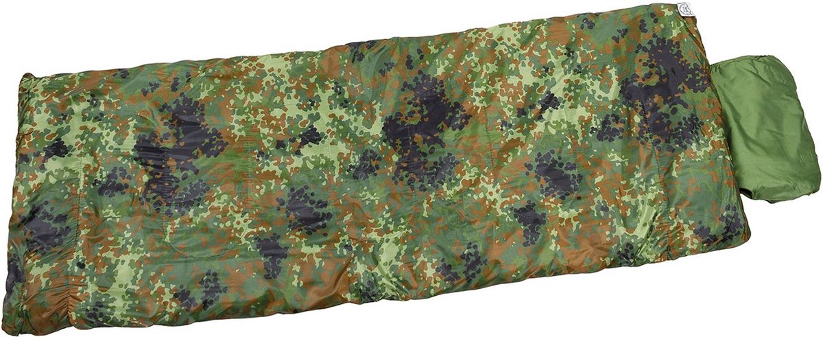 MFH - Pilotenslaapzak vlekcamouflage 2-laags