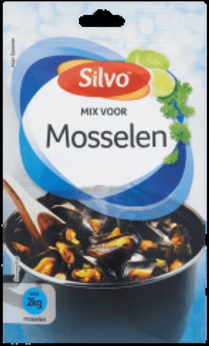 Goedkoopste Silvo® | 10 x Mix voor Mosselen 20 gram | multipack | mosselkruiden |