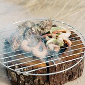 Bol.com 4 stuks - Eco Wood Grill FSC Wegwerp bbq + Gratis rooster! Milieuvriendelijke wegwerp bbq - eenmalig gebruik aanbieding