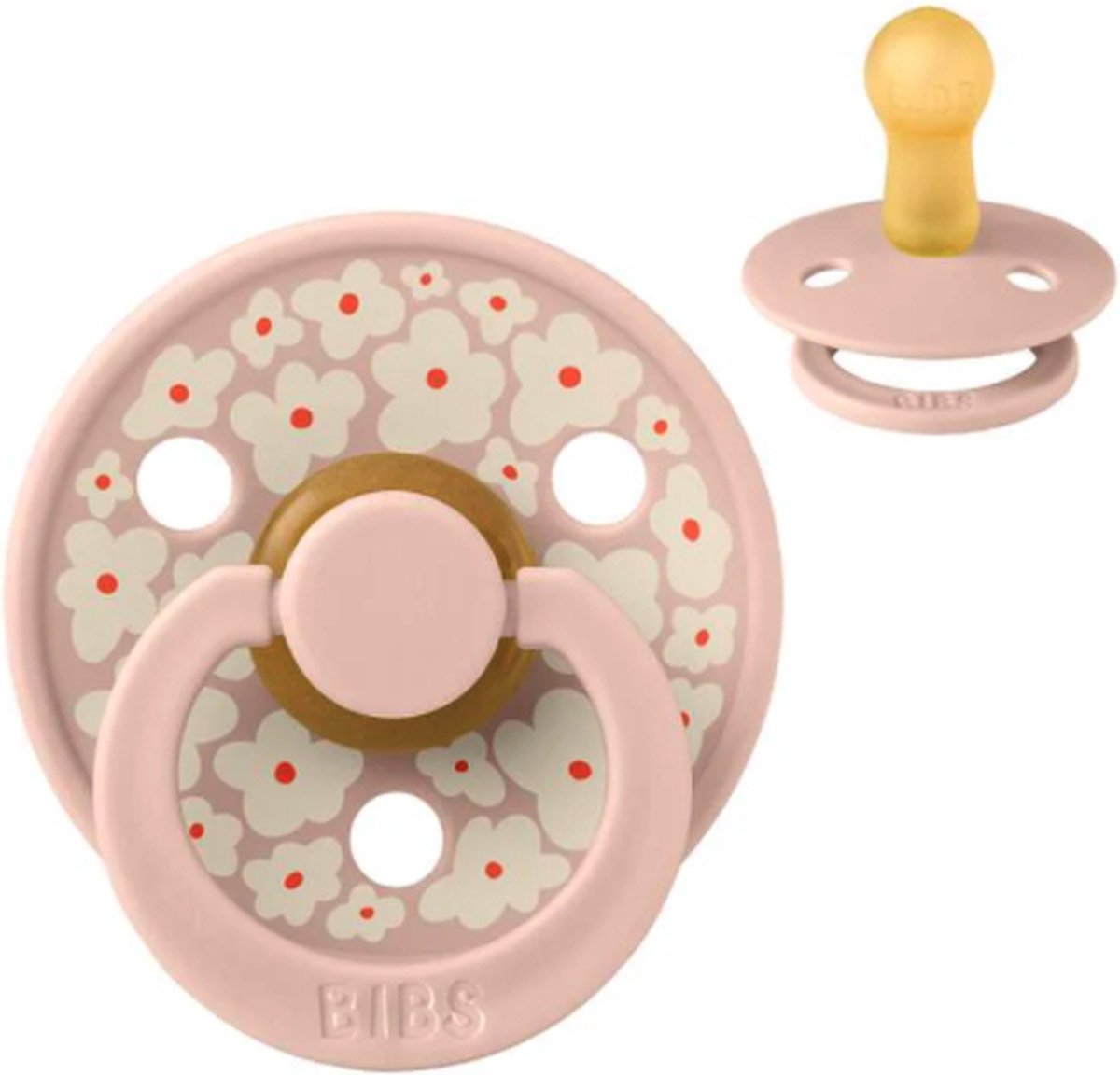 Goedkoopste BIBS Studio Colour Jasmin Field Blush, maat 1 - 0-6 maanden