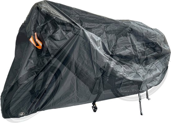 Fietshoes zwart voor fietsen van 20 inch / 150 cm (170x60x85) - Fiets Hoes in maat S van FIETSHOES — afbeelding 3