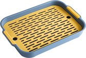 Konijnentoilet Rechthoek - Konijnentoilet - Dieren Wc - Dierentoilet - Huisdiertoilet - Konijnen Wc - Knaagdiertoilet - Urinepan - Konijn