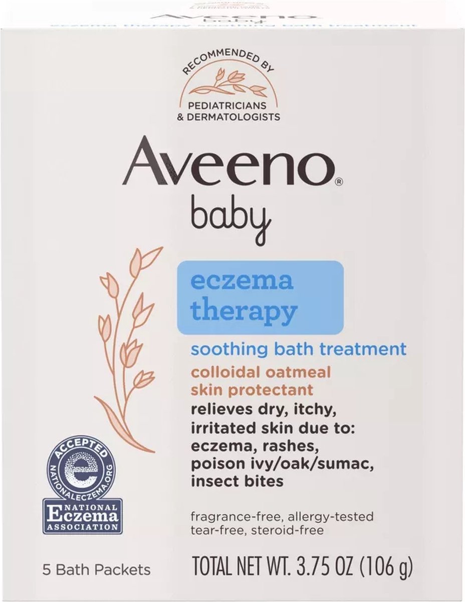 Aveeno - Baby Eczema Therapy Soothing Bath Treatment for Relief of Dry, Itchy and Irritated Skin