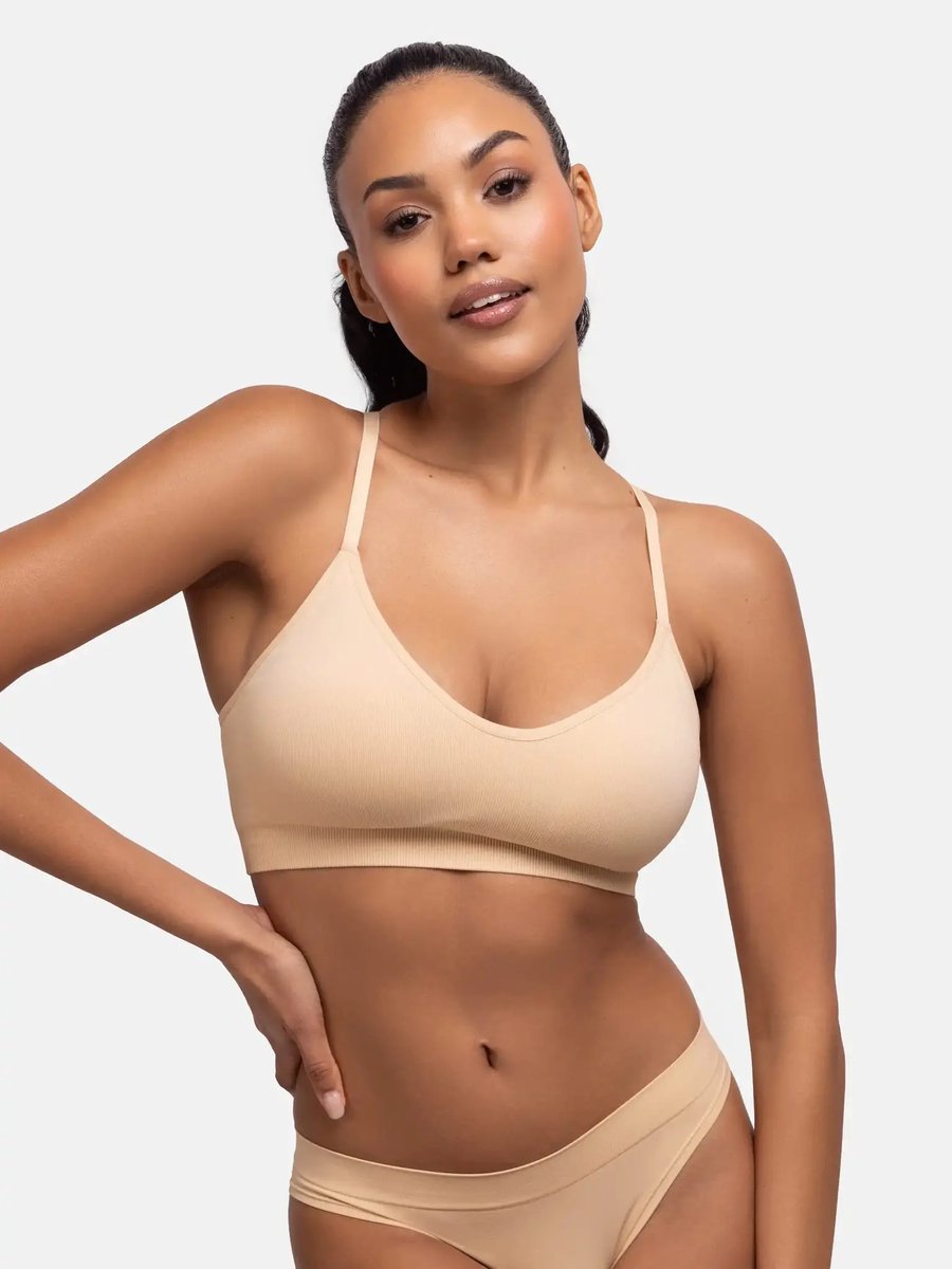 Dorina Bralette met vulling - Revive - XXL - Beige