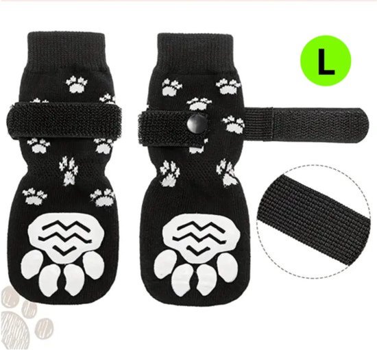 Avaner Hondenschoenen, hondensokken met zacht rubber, waterdicht, vuilafstotend, outdoor