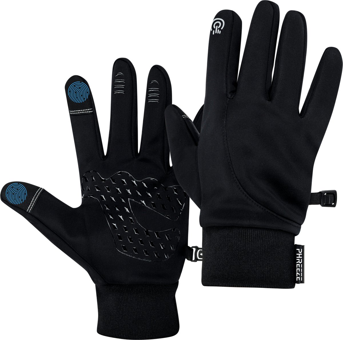 Touchscreen Handschoenen Winter - Maat M - Waterdicht en Winddicht Handschoenen Heren - Sporthandschoen Dames - Scooter en Fiets op Prijzenvolger.com