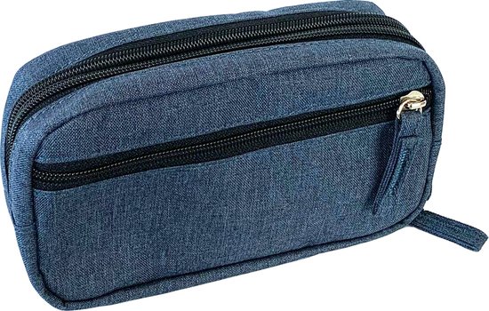 Smart Cool'R Unisex Diabetes Tas Clutch Navy- Diabetes etui - Insuline Koeltas - Insuline Etui - Diabetes Tasje - Medische Koeltas voor Insuline met 2 Ice Packs voor optimale temperatuur van Smart — afbeelding 2