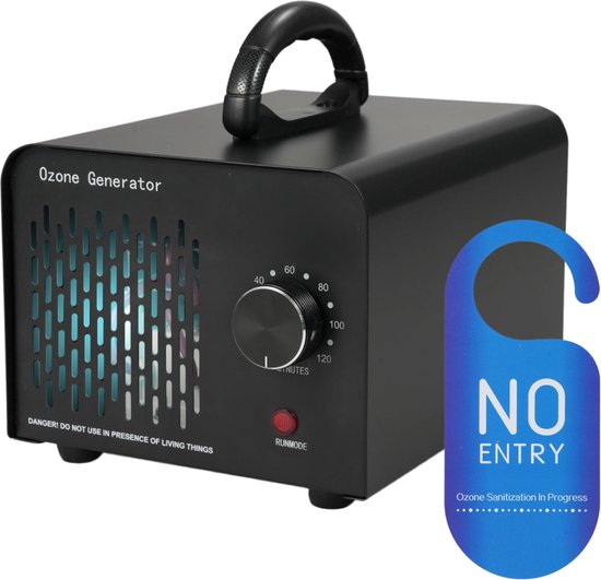 Ozongenerator, 60.000 mg/u, ozon-luchtreiniger, 400 m², ozon
