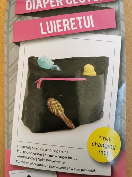 Verzorgingtas Luiertas - Zwart van VER — afbeelding 2